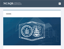 Tablet Screenshot of ncaqs.org